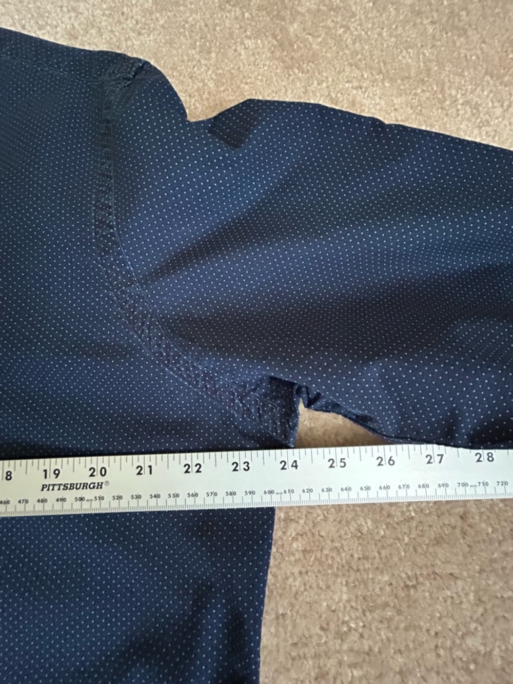 Polo Ralph Lauren Navy Long Sleeve Button Down Shirt - Picture 6 of 8